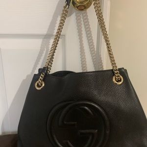 Authentic Gucci soho shoulder bag